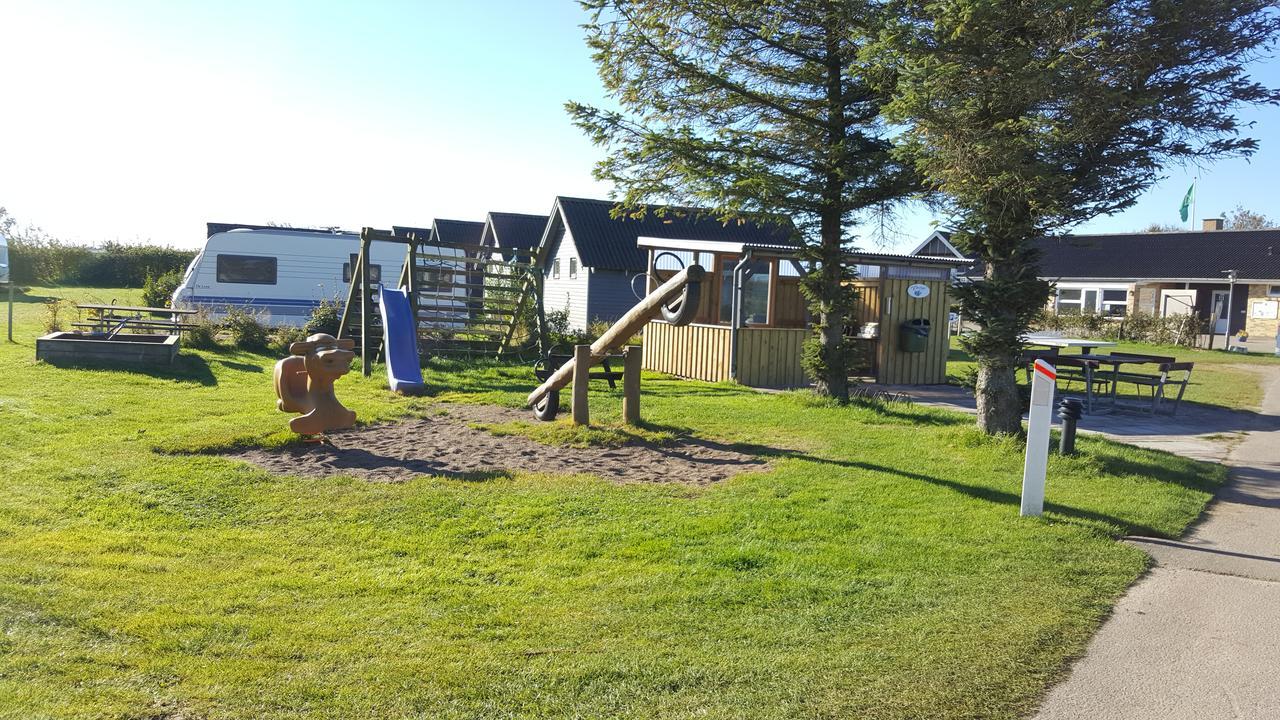 فندق Løkkenفي  Camping Rolighed المظهر الخارجي الصورة